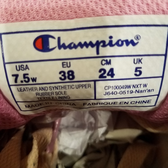 Champion NXT Low Top Shoes Tan White Purple 7.5 - Picture 8 of 8